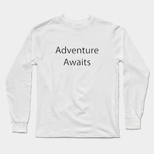 Travel Quote 3 Long Sleeve T-Shirt